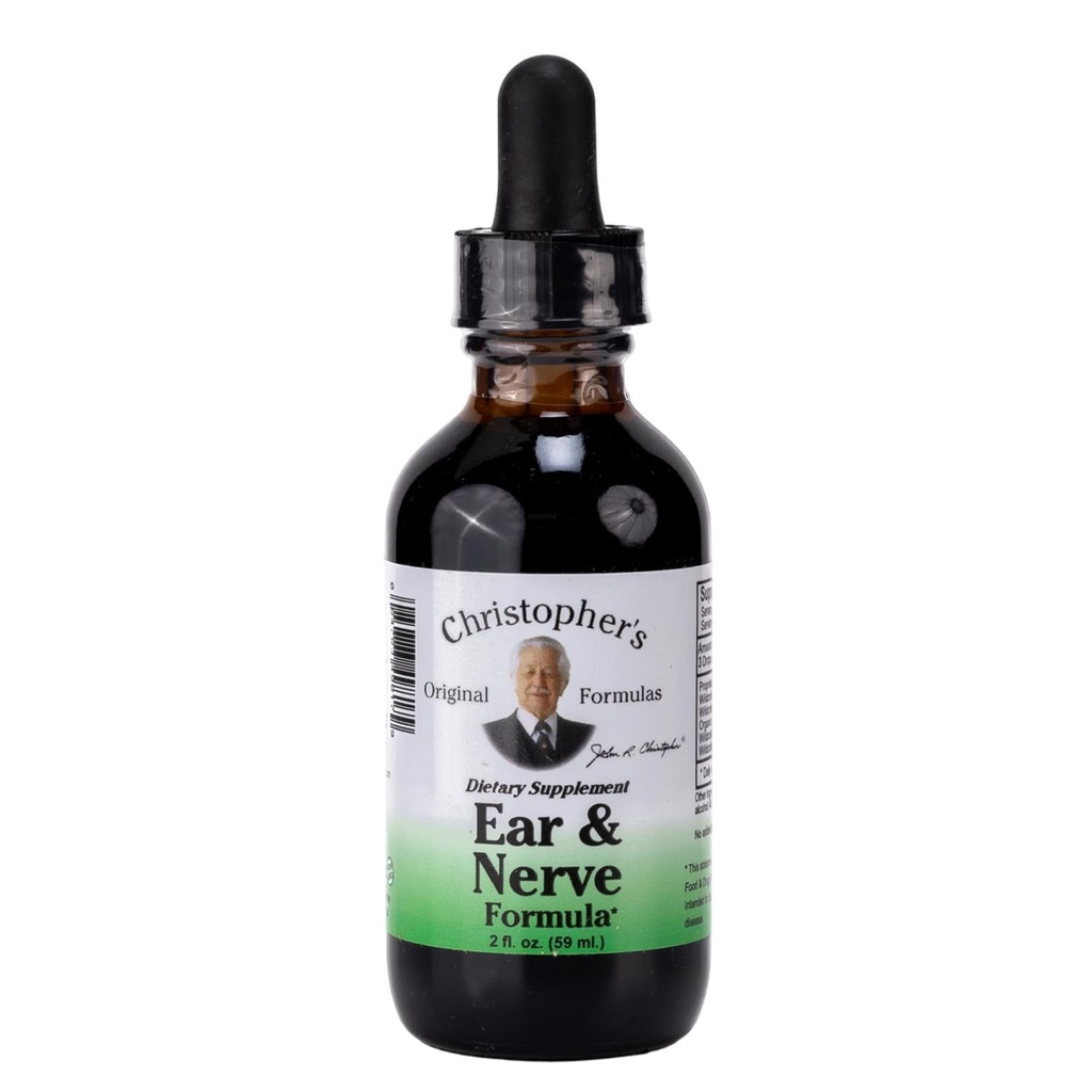 Dr. Christopher's Formule Ear and Nerve, 2 Fluid Ounce