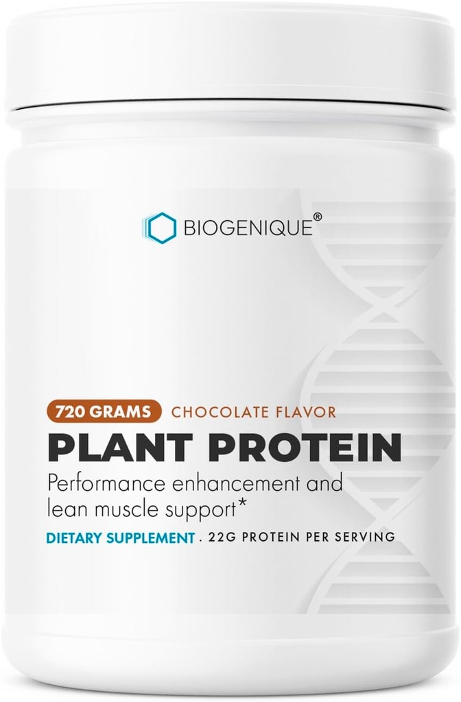 Vegan Protein Powder Čokoláda, 22g Plant Based Protein, Organic Pea & Brown Ryce Protein for Muscle Support and Recovery, Made in USA - Vegan, Non-GMO, Gluten Free