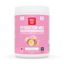 BIOSTEEL Zero Sugar Hydration Mix, Veľká ochutnávka Hydratácia s 5 Essential Electrolytes, ružová limonáda, 100 Servírovanie na tub