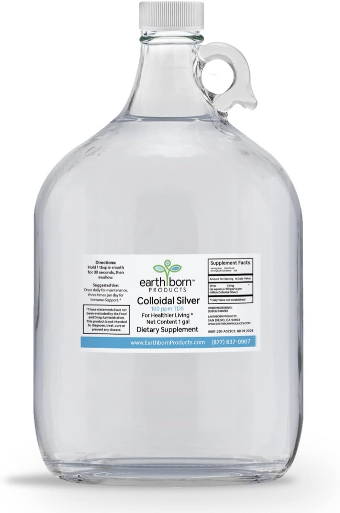 Monatomické koloidné striebro (128OZ)