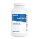 Veľké 600 mg kalciové tablety - Vápnikové doplnky - 150 kusov (1 balenie)