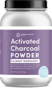 Ultra FINE Coconut Activated Charcoal Powder - Kulinárske a kozmetické aplikácie, Velvety Smooth Texture pre smoothies, Zmrzlinové krémy, Cestoviny, Mydlá, Ultra Fine pre mäkké úpravy, No Grit!