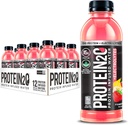 Protein2o + Electrolytes, Nízky kalorický proteín Infundovaná voda, 15g Srvátkový proteín Isolát, Jahodová banana, 16.91 fl oz (balenie 12 kusov)