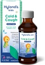 Hyland's Kids Cold and Cough, Nighttime Grape Plavor Cough Sirup Medicine for Kids Age 2 and up, Decongestant, Sore Throat, and Sleepless Relief of Common Cold Symptómy, 4 Fl Oz