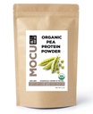 Certified Organic US Grown Pea Protein I 80% I Batch tested for Heavy Metals I 3 LBS I Balíček denne