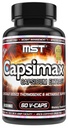 MST Capsimax Supplement 100mg V Capsules, 60Slúžiť klinicky dávkované riadenie hmotnosti, Thermogenický, Apetite Control, kalórií pálenie, metabolické zdravie, stimulant zadarmo. BSCG Certified