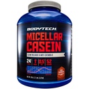 QUODTECH Micellar Casein Protein Powder, Slow Release for Nighting Muscle Recovery - 24 Grams of Protein per Serving - Rich Chocolate (4 libra)