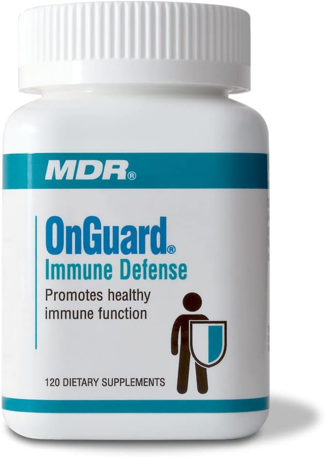 MDR OnGuard Imunitná podpora Formula s klinicky preukázané Maitake & Shitake Mushroom, Lo Han, Colostrum a Patented Lotus Seed Extract. (120 kapsúl)