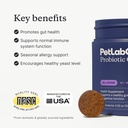 PetLab Co. - Gut & Ear Health Bundle: Probiotiká pre psov, Podpora Gut zdravie & Sezónne alergie, & Ear Cleaner pre psov, Podpora kvasiniek a zdravé ušné kanály - Jednoduché použitie Formuly