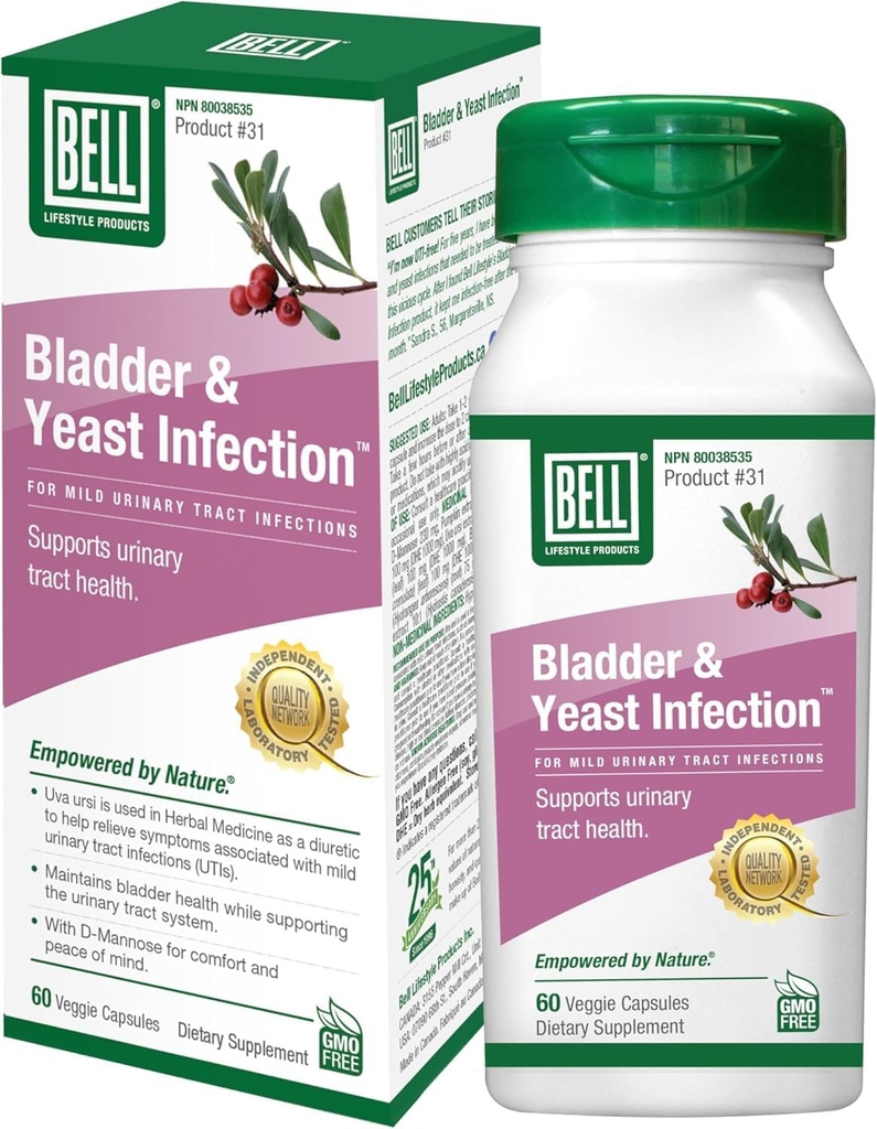 Bell Lifestyle Produkty Bladder Zdravie a kysnutie Balance 60 Kapsule
