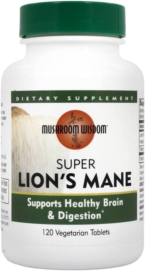 Maitake Products, Huba Múdrosť Super Lion's Mane - 120 vcaps