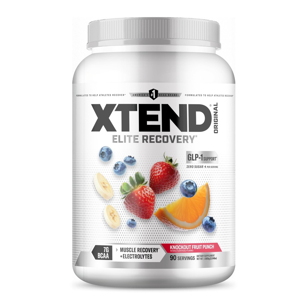 XTEND Original BCAA Powder Knockout Fruit Punch 