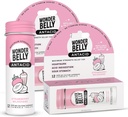 Wonderbelly Antacidum, Efektívne pálenie záhy a instantná kyselina Porucha trávenia Relief, Cestovné veľkosti Extra sila Žuvacie tablety, 1000 mg uhličitan vápenatý, Jahodový mliečny koktail, 12 Počet (Stock of 2)
