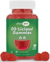 Maxi zdravie vitamín D Gumies (60 Gummies)