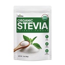 Viccoky Organic Stevia Powder 3oz (86g), Pure Stevia Extract Powder, Cukor-free & 0 Kalórie, žiadne doplnkové látky, cukrová substituácia, prírodný sladidlo
