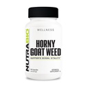 NutraBio rohaté kozy extrakt doplnok, 500mg - pre mužov aj ženy, pomáha podporovať energiu a vitality, 90 zeleninové kapsule
