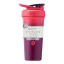 BlenderBottle Sport Sleek Izolovaná nerezová oceľ fľaša Shaker s wire Whisk, 25-Ounce, Sangria Ombre 