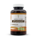 Tajomstvá kapsule Tribe Spearmint 1000 mg Spearmint (Mentha spikata) Sušené Leaf, ženský hormón doplnok podpory (120 kapsuly)