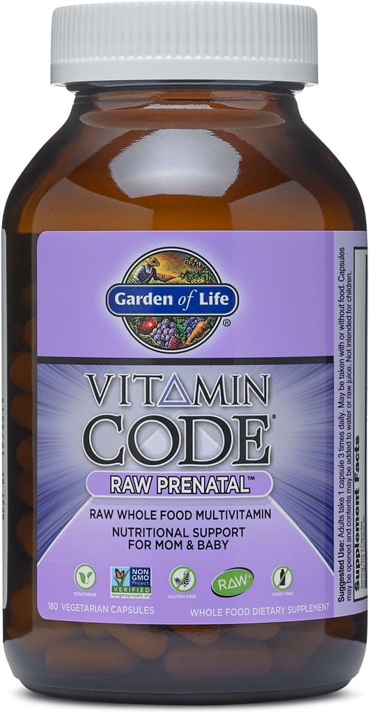 Záhrada života Vitamínový kód Surové prenatálne