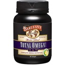 Barlean total Omega 3 6 9 Softgels, zmesový rybí olej doplnok s Borage a ľanový olej, 1000 mg Omegas ALA, EPA, DHA a GLA pre spoločné podporné doplnky a zdravie srdca, 90 Počet