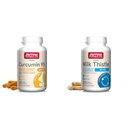 Jarrow Formules Curcumin 95 500mg - Až 120 Servivné (Veggie Caps) & Milk Thitle 150 mg s 30:1 Štandardizovaný Silymarin Extract