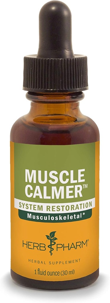Herb Pharm svalový kaler Tekutý bylinný vzorec pre Muskuloskeletálny systém Podpora - 1 Ounce