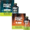 Frog Fuel Power Energized Protein & Ultra Energized Pre Workout Shot Bundle, 1500mg Beta Alanine, 15g Protein Nano-Hydrolyzed Grass Fed Collagen, Pre & Post Workout, 1.2 oz Pakets, 48 Balenie