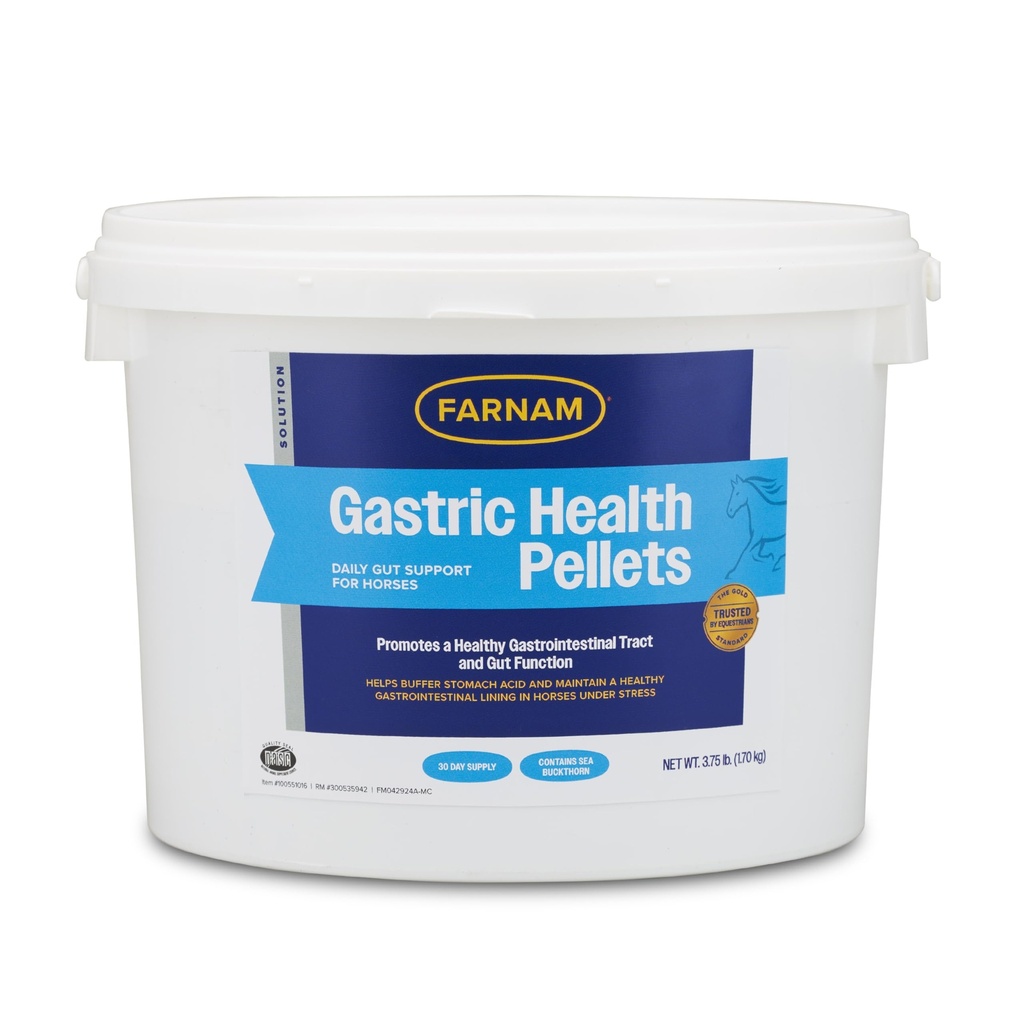 Farnam Gastrické zdravie Pelety, Denné Gut a Digestive Health Supplement pre kone pomáha udržiavať zdravú gastrointestinálnu Tract a Gut funkcie