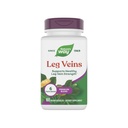 Prírodná cesta nohy Veins, podporuje zdravé nohy Vein sila*, 6-Herb Blend, Horse Chestnut Extract a púpavy doplnok, Gluten zadarmo, 60 Vegan Kapsule (Backaging May Vary)