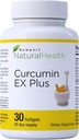Turmeric Curcumin Supplement, Curcumin EX Plus with Grape Seed Extract, Resveratrol & Red Wine Polyfenoly pre Spoločné zdravie a zdravie srdca, Curcuminoids Complex 500mg Kapsule