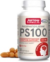 Jarrow Formulates PS100 Fosfatidylserín 100 mg, Dietary Supplement for Brain Health and Cognition Support, 30 Softgels, 10-30 Day Supply