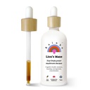 Rainbo - Lion's Mane Mushroom Tinture - Dual Extract Mushroom Supplement - Podpora mozgu, zameranie, pamäť, Liquid Lion's Mane Supplement, Vegan, Non GMO, 3.4 fl oz