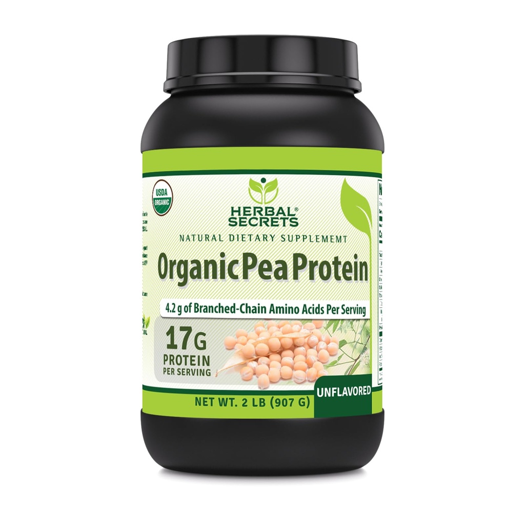 Bylinné Secrets Organic Pea Protein Powder 2 Lbs.