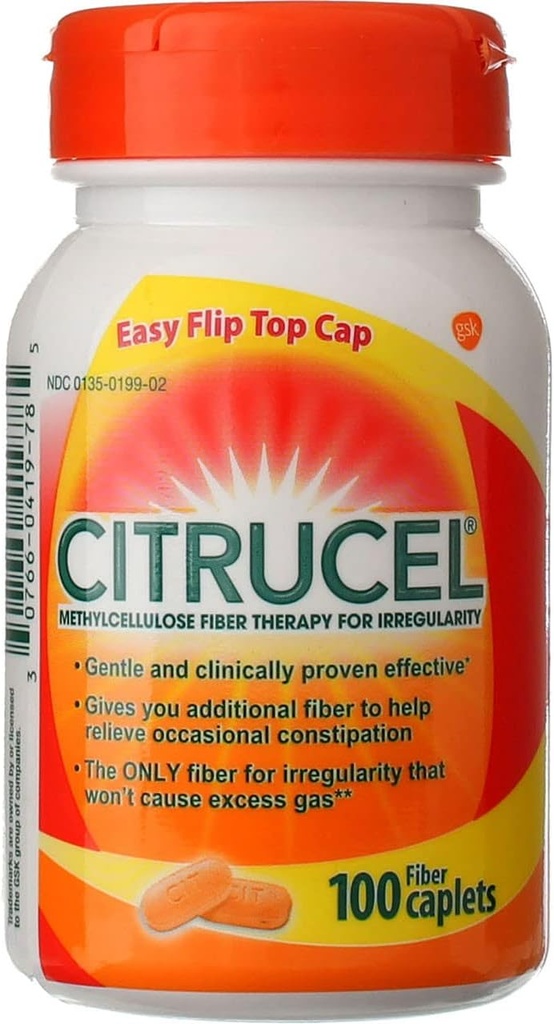 CITRUCEL Caplets Veľkosť 100ct Cirucel Caplets 100ct