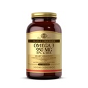 Solgar Triple Sila Omega-3 950 mg, 100 Softgels - Podpora Kardiovaskulárne, Joint & Skin Health - Heart Healthy Supplement - Essential Mastné kyseliny - Non GMO, Gluten Free, Dairy Free - 100 Count
