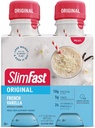 SlimFast Replacement Shake, Original French Vanilla, 10g Ready to Drink Protein for Weight Loss, 11 Fl. Oz Bottle, 4 count (Backaging May Vary)