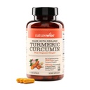 NatureWise Curcumin Turmerica 2250mg - 95% Curcuminoids & BioPeric Black Pepper Extract for Advanced Absorbtion - Daily Joint and Immune Health Support - Vegan, Non-GMO, 90 Count[30-Day Supply]