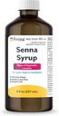 Rastúce zdravie Prírodné rastlinné preháňadlo - Senna Sennosids Sirup 8,8 mg/5ml - Zápcha Relief - Čokoládová príchuť - V porovnaní s Senokot® Sirup