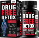 Celkom Detox a pečeň Čistenie - USA Made - 5-Days Detox - Prírodné toxíny Čistič pre pokožku, vlasy, nechty, Gut 