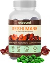 Bez obmedzenia, Reishi Mushroom Gummies. Doplnok pre imunitnú podporu - 60 Gumiem