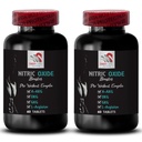 Denný doplnok - NITRIC OXID BOOSTER - Doplnky oxidu dusnatého pre mužov, Cvičenie doplnok, Zvýšenie výkonu, Zameranie na silu, Vytrvalosť vzorec, Vytrvalosť booster, Zvýrazňovanie svalov 2 Fľaša 120 Karty