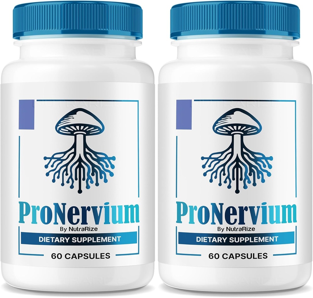 (2 balenie) ProNervium - ProNervium Advanced Nerve Health Supplement, ProNervium Nerve Support Diétary Pills, All-Natural Formula for Dynamic Lifestyle, Pro Nervium Pastillas Recenzia (120 Kapsule)