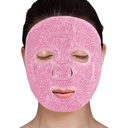 LotFancy Face Ice Pack, Reusable Ice Face Maska, Gel Bead Cold Face Maska, Hot Cold Compress for Puffiness, Facial rutiny, Post-Surgical Recovery, Bolesť hlavy, starostlivosť o pleť, Post Laser Care