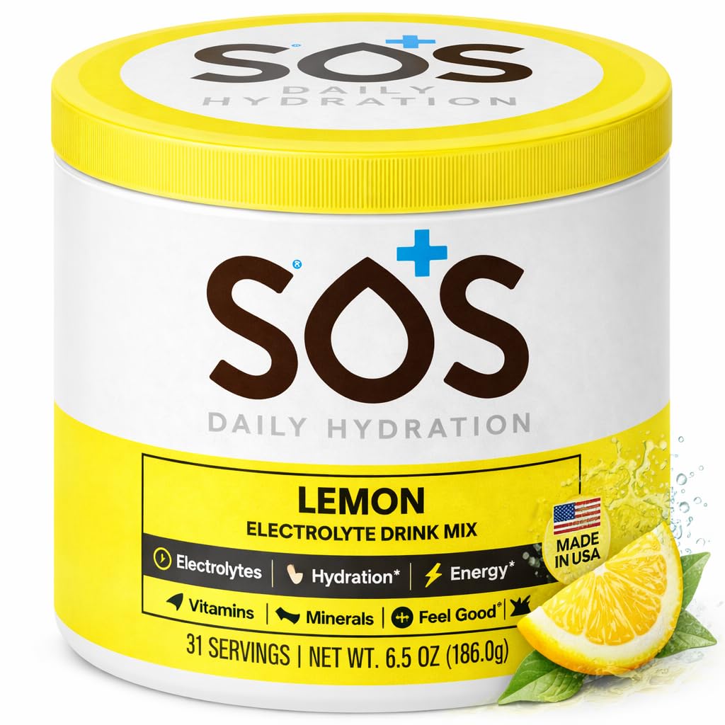 SOS Hydration Electrolyte Powder Drink Mix 