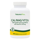 PrírodaPlus vápnik/magnezium/vitamín D3 s vitamínom K2 - podporuje zdravie kostí a imunity - vegetarián, bez lepidla - 90 tabliet - 22.5 Služba