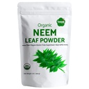 Iyasa Holistics Organic Neem Powder Ayurveda bylina a superpotraviny, podporuje očisťovanie krvi a pečene, podporuje zdravé vlasy a čistú pokožku, odolná taška 16 oz/ 453g