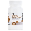 Forever Living - Forever Cesnak-Thyme - Kardiovaskulárne & Immune Podpora s 10mg Cesnak Extract & 50mg Tymine Leaf Powder - Odorless Softgel, Gluten-Free - 100 Softgels