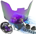 Žiadna hmla Futbal Visor, mládež a dospelí futbalová prilba Viesor. Ochrana tváre Visor for Football Helmet Accessories, Shock Resistant, Scratch Resistant, UV Block, Reduces Glare,OK Jasnosť