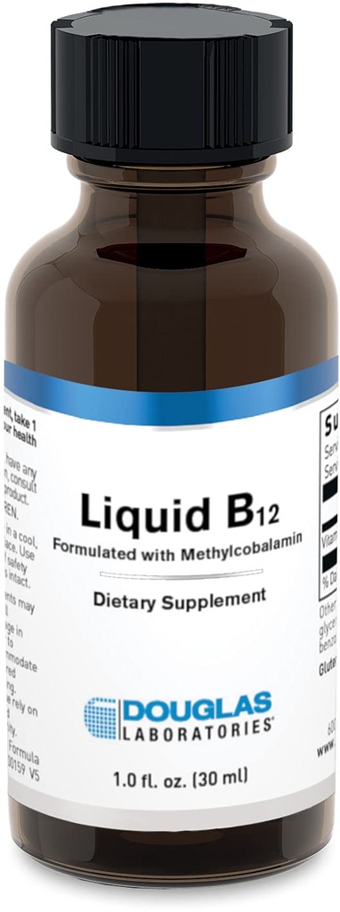 Douglas Laboratories Liquid B12 (formulované s metylkobalamínom) 