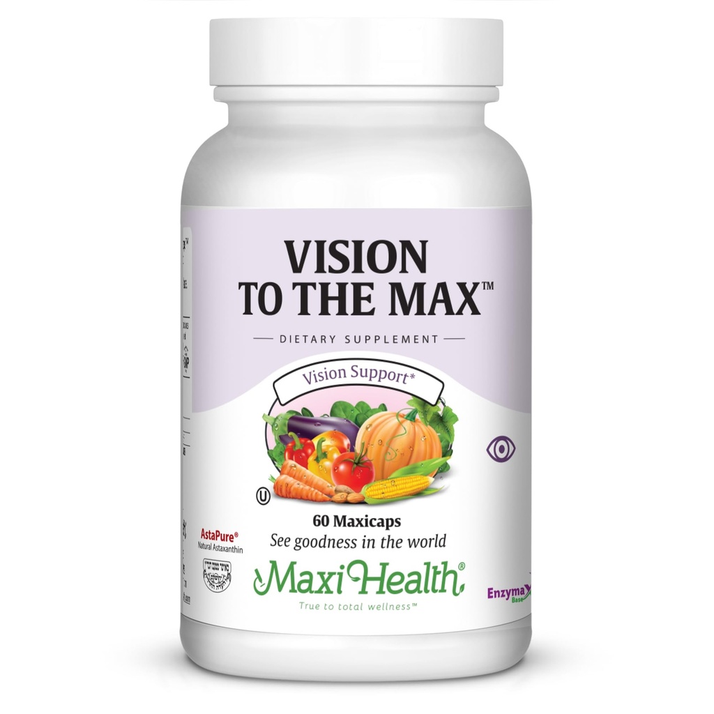 Maxi Vision to The Max Complete Vision Support Kapsule, 60 Počet